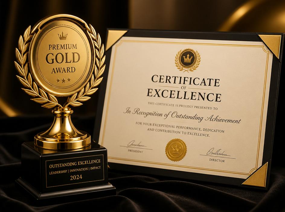 Certificate of Excellence